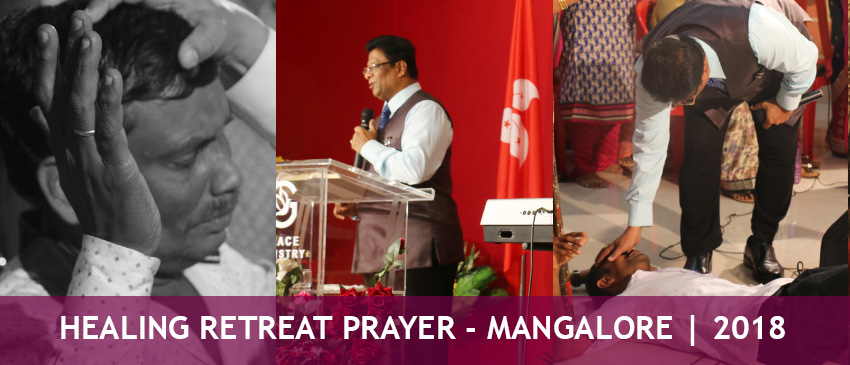 Hundreds gathered at the Healing Retreat Prayer organized at the Prayer Tower Center in Mangalore by Bro Andrew Richard here on Friday, Feb 23, 2018. People who attended the prayers received Instant Healing and Deliverance.
